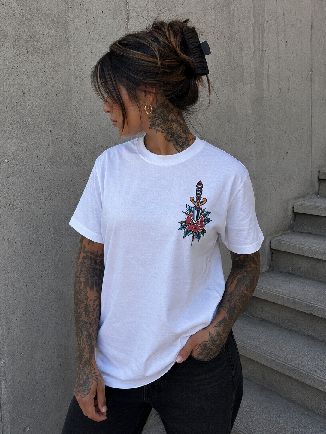 Dagger Premium – Classic Fit T-Shirt · 180 g/m² Bio-Baumwolle