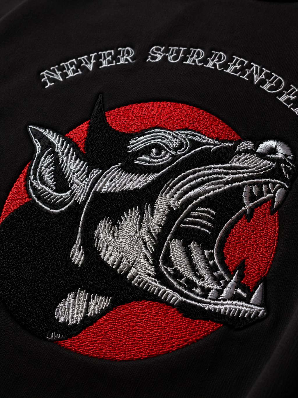 Hoodie Doberman+Embroidery