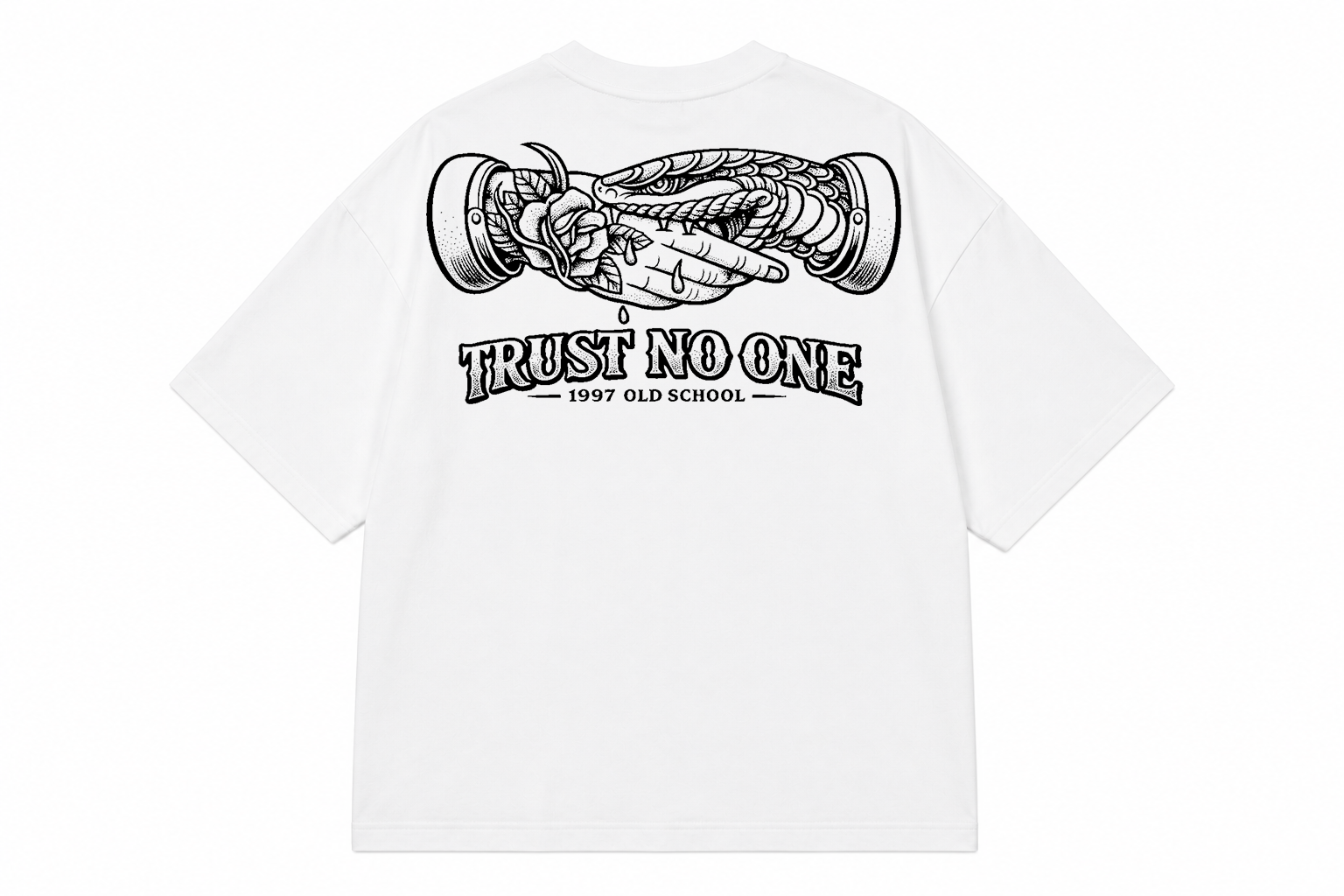 T-Shirt  Oversized Trust no One