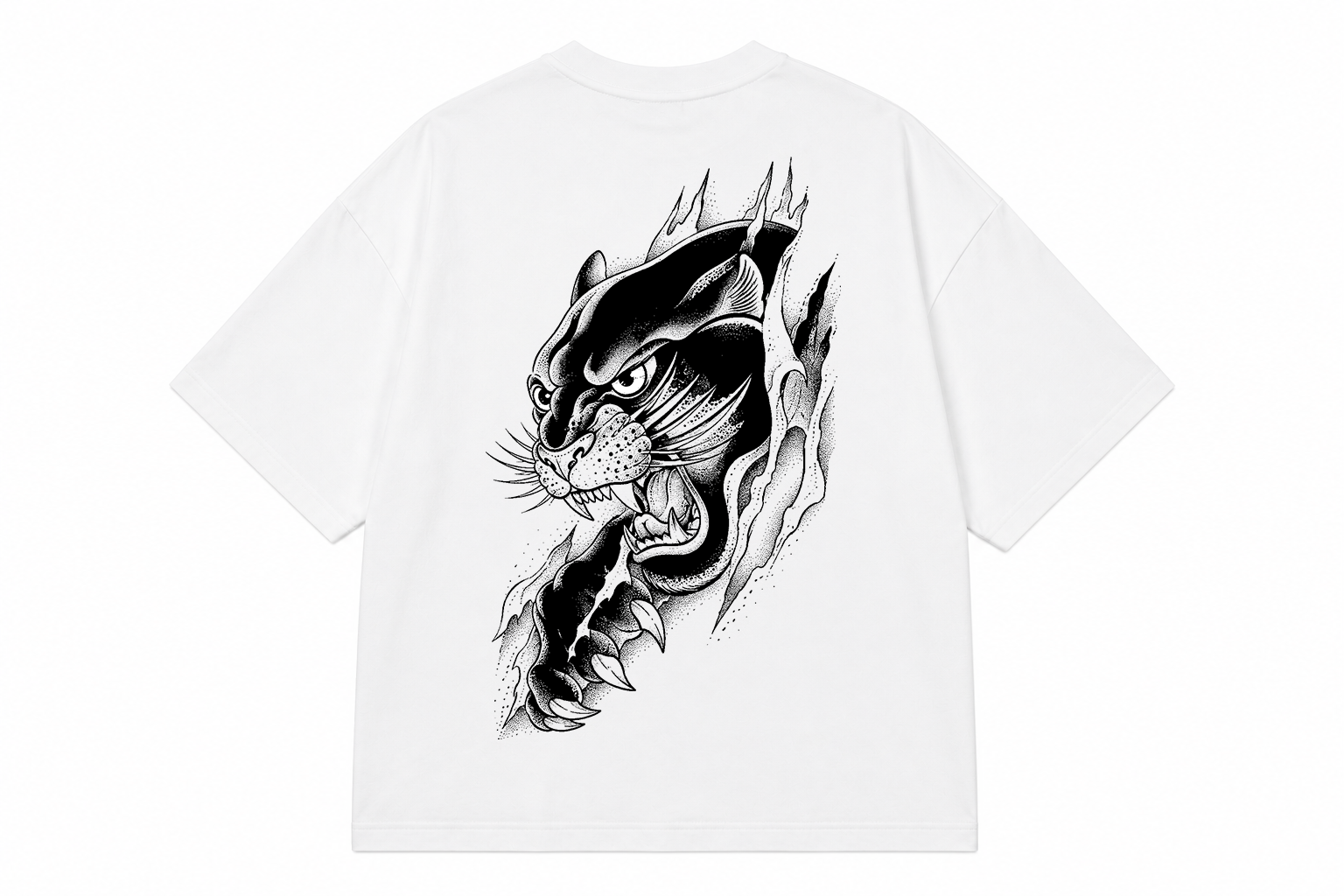 T-Shirt Panter Oversized