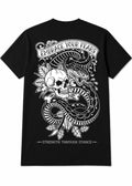 T-Shirt Snake Skull-Classic fit