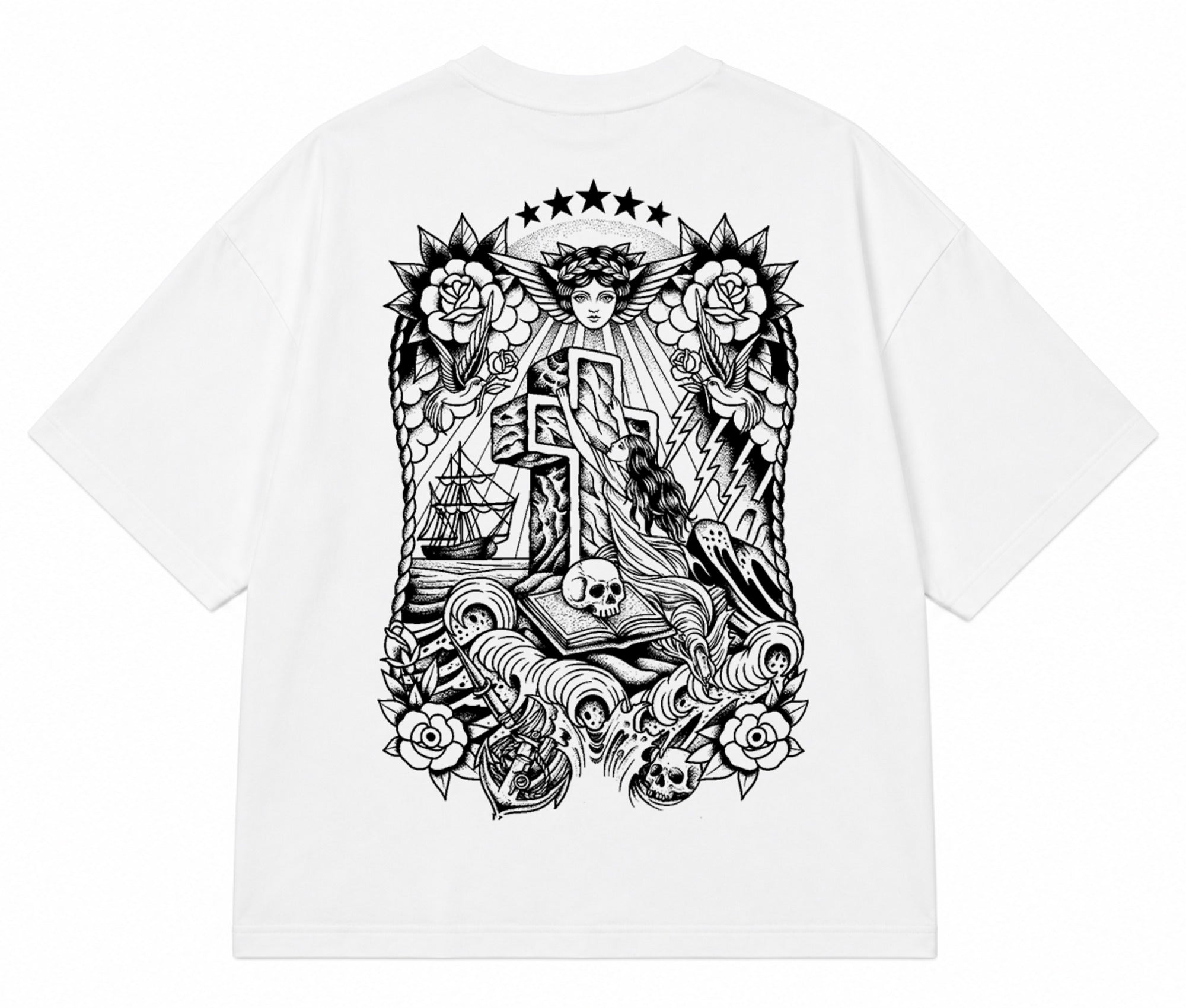T-Shirt Oversized Dark Voyage